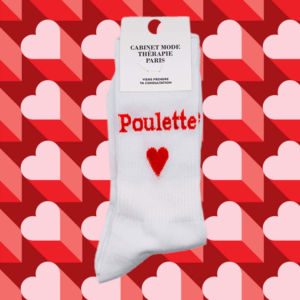 Poulette Socks — Playful Love with a Heartfelt Touch